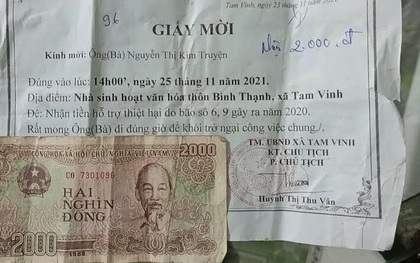 Hỗ trợ 2.000 đồng cho người dân bị ảnh hưởng thiên tai ở Quảng Nam: Chủ tịch tỉnh nói gì?