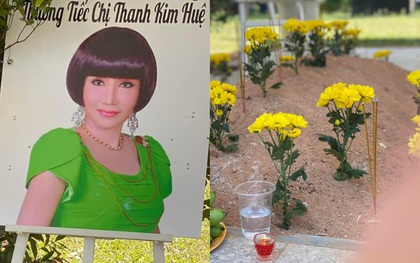 Rộ tin mộ phần của cố NSƯT Thanh Kim Huệ có người phá hoại, bị bỏ bê, phía đại diện gia đình lên tiếng