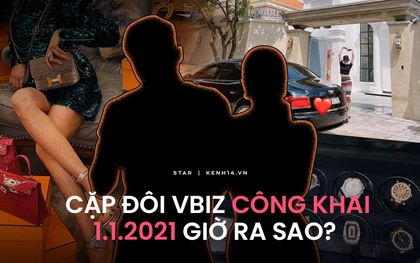 Cặp đôi lệch tuổi Vbiz tự khui chuyện hẹn hò đúng 1/1 mở bát đường đua "cẩu lương" ra sao sau 1 năm?
