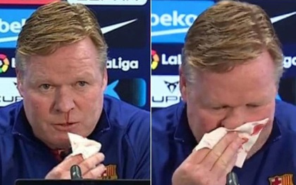Thầy Messi bất ngờ chảy máu mũi trong lúc họp báo, nguyên nhân xuất phát từ căn bệnh nguy hiểm