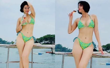 Ai chơi lại Thu Minh: U50 vẫn rất chăm diện bikini, khoe body "bốc lửa" vòng nào ra vòng nấy