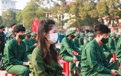 Nữ tân binh: "Nghĩa vụ bảo vệ Tổ quốc không chỉ của riêng nam giới"