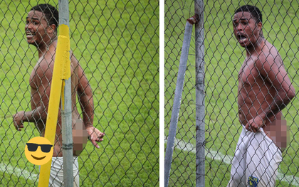 Tụt quần ăn mừng bàn thắng mà "quên mặc đồ lót", cầu thủ nhận án phạt cực nặng