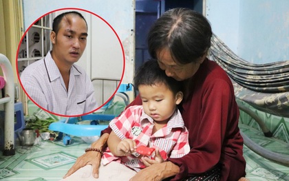 Cha bị tai nạn, đứa trẻ 3 tuổi bơ vơ cùng bà nội: "Tôi chỉ mong nó khỏe mạnh để về mà lo cho con, nó đã khổ lắm rồi"