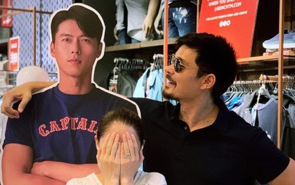 Phản ứng hài hước của chồng "mỹ nhân đẹp nhất Philippines" khi vợ si mê Hyun Bin