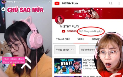 Nghi vấn kênh YouTube 6 triệu subscriber của MisThy "bay màu", chính chủ đã lập kênh mới?