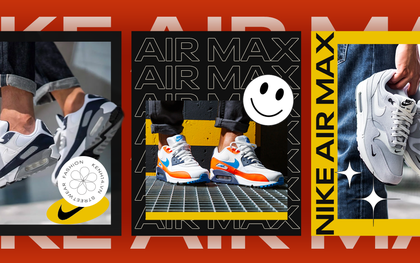 Air Max - Đôi giày thay đổi lịch sử thể thao đương đại: Chúa Jesus bước trên mặt nước, và nhân loại đặt chân lên không khí