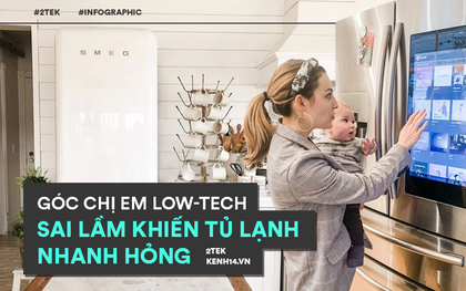 Góc chị em low-tech: 7 sai lầm phổ biến khiến tủ lạnh nhanh hỏng