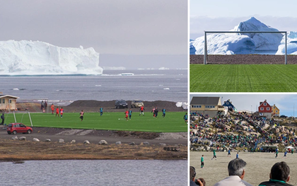 Lạ lùng giải bóng đá có 1-0-2 ở Vòng Bắc Cực: Vừa đá vừa ngắm cá voi, băng trôi