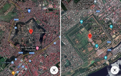 Những bức ảnh thành cổ tại Việt Nam nhìn từ Google Maps khiến cộng đồng mạng trầm trồ