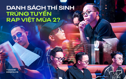 Xôn xao danh sách dàn thí sinh đã "vượt ải" casting Rap Việt mùa 2: Chỉ có 2 thí sinh nữ hiếm hoi?