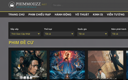 Web xem phim lậu phimmoizz.net vừa "bay màu", lại có thêm phimmoiizz.net mọc lên!