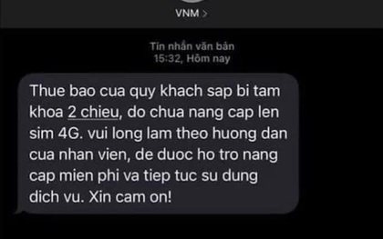 "Bỗng dưng" mắc nợ sau chiêu lừa mới nâng cấp SIM 4G, đánh cắp thông tin thẻ tín dụng