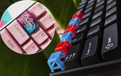 Độ bàn phím cơ với 7 mẫu keycap sáng tạo vô biên, giá chỉ từ 28K: Từ ghế nhựa quán trà đá cho tới cờ đỏ sao vàng