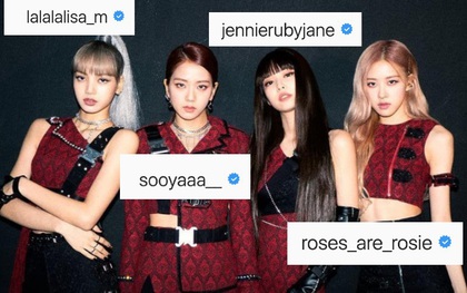 Netizen xôn xao với phong cách đặt tên Instagram của BLACKPINK, Jisoo "một phát ăn luôn", nhưng có một cái tên thật sự khác biệt!