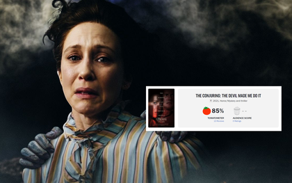 The Conjuring 3 giữ vững phong độ, nhận số điểm khủng nhưng lại ăn ngay chỉ trích vì một điểm yếu