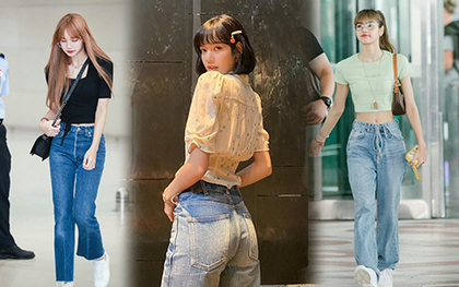 Học Lisa 13 cách diện quần jeans siêu cấp sành điệu, chị em sẽ không thể mặc xấu