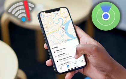 Cách tìm iPhone bị mất kể cả khi không có kết nối mạng