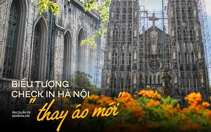 Những hình ảnh cuối cùng của một biểu tượng check in ở Hà Nội trước khi được "thay áo mới"