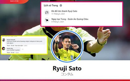 Góc IQ vô cực: Đổi tên page bán hàng online thành tên trọng tài Nhật Bản bắt trận Việt Nam - Malaysia để hút tương tác khủng!