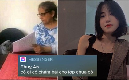 Mải chơi game quên cả chấm bài, cô giáo “game thủ” xinh đẹp khiến CĐM dậy sóng vì tin nhắn của học sinh