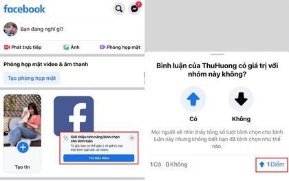 Nóng: Facebook có thêm tính năng mới, "chấm điểm" bình luận