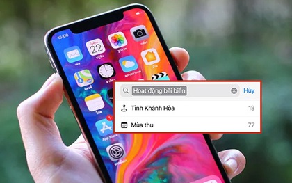 Mẹo tìm kiếm ảnh cực nhanh trên iPhone mà gần như tất cả người dùng đều chưa từng biết tới