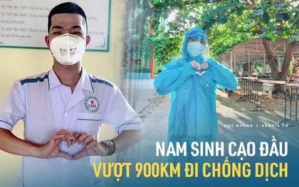 Nam sinh 2k2 cạo đầu từ Quảng Nam ra Bắc Giang tham gia chống dịch: Mỗi lần gọi về nhà chẳng dám nói chuyện quá 1 phút vì sợ mẹ khóc