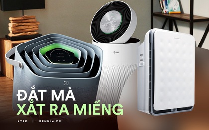 Top máy lọc không khí "đắt xắt ra miếng", chỉ dành cho người chơi hệ "nhiều tiền"