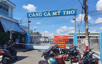 Phong tỏa cảng cá Mỹ Tho vì có nhiều ca nghi mắc COVID-19