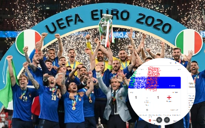 Google cho bắn pháo hoa "tung tóe" mừng đội tuyển Ý vô địch Euro 2020