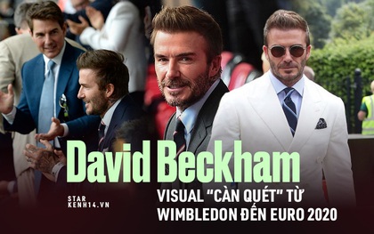 David Beckham "càn quét" từ Wimbledon đến Euro: Lên đồ biến sự kiện thành sàn diễn, visual đỉnh cao đè bẹp Tom Cruise - Ed Sheeran