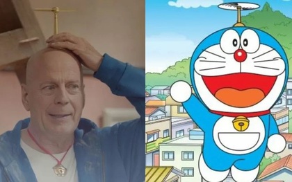 "Ông trùm" Biệt Đội Đánh Thuê bất ngờ đóng vai... Doraemon, đeo chong chóng tre làm netizen đổ lệ: Sự thật đằng sau là gì?