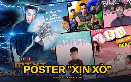 MisThy, Cris Phan... xuất hiện trên poster đầy hài hước, từ bom tấn Hollywood đến MV của Sơn Tùng M-TP đều đủ cả