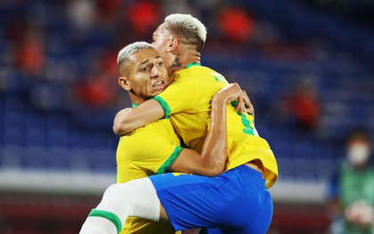 Sao Ngoại hạng Anh tỏa sáng rực rỡ, Brazil hạ gục Đức trong cơn mưa bàn thắng ở trận ra quân Olympic 2020