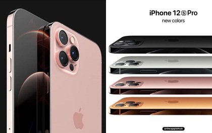 Rò rỉ concept iPhone 13 màu vàng hồng đẹp mãn nhãn