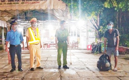 Một thanh niên đi bộ từ Bình Phước về Cà Mau tránh dịch