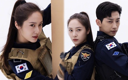 Chết chìm với bể visual bùng nổ của "cảnh sát" Krystal ở phim mới, netizen đùa "bắt em đi chị ơi"