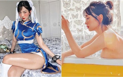 Lê Bống gây sốc khi hóa thân thành Chun-Li phiên bản "siêu vòng ba" nhảy sexy, nói lên tác hại của nghiện game