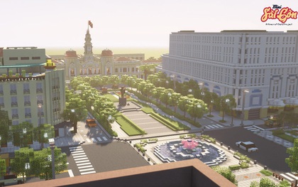 Game thủ tái hiện Thành phố Hồ Chí Minh tươi đẹp trong tựa game Minecraft