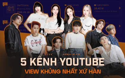 Top 5 kênh YouTube sở hữu lượt view khủng nhất xứ Hàn: BLACKPINK chỉ đứng thứ 3, nhưng BTS mới là cái tên gây bất ngờ nhất!