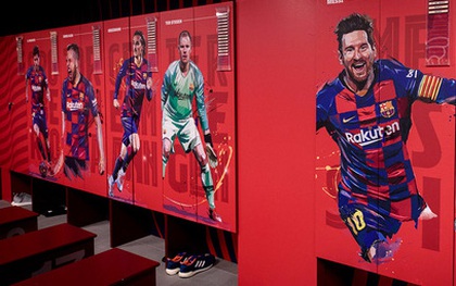 Messi để quên danh hiệu cá nhân ở phòng thay đồ Barca