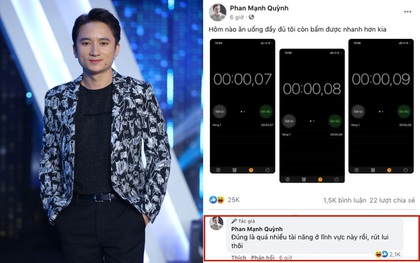 Phan Mạnh Quỳnh "đu trend" cực hot trên MXH, cứ tưởng kỷ lục của bản thân là ghê gớm hóa ra lại bị cộng đồng mạng chê "gà"