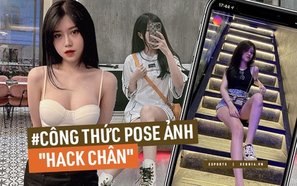 Học nàng streamer cách pose ảnh "hack chân" hút ngàn like, công thức đơn giản nhưng không phải ai cũng biết