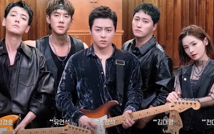 "Nhóm nhạc" Mido Falasol (Hospital Playlist) xuất hiện với tạo hình "bá cháy", nhưng nghiêm túc đến mấy nhìn cũng thấy tấu hài