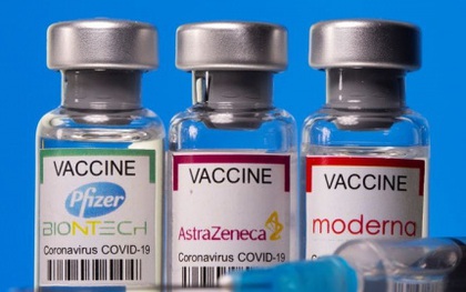 Kết hợp vaccine AstraZeneca với Pfizer hoặc Moderna giảm 88% nguy cơ mắc Covid-19