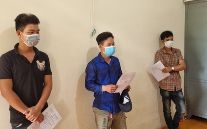 Tụ tập ăn nhậu rồi chửi lộn, 3 đối tượng bị phạt 45 triệu đồng