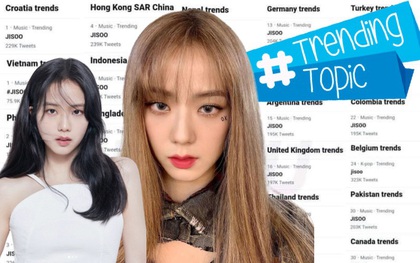 Jisoo (BLACKPINK) nhuộm tóc thôi mà làm MXH đảo điên, có mặt trên Top Trending của 37 quốc gia