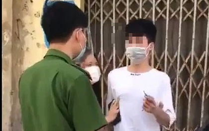Vụ thanh niên ra đường không mang giấy tờ, "ngổ ngáo" khi gặp công an: Ăn năn và gửi lời xin lỗi