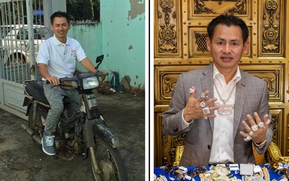 Tỷ phú kim cương Johnny Đặng khoe ảnh thuở hàn vi "chạy xe ôm" ở Việt Nam, tiết lộ bí quyết giàu sụ trên đất Mỹ